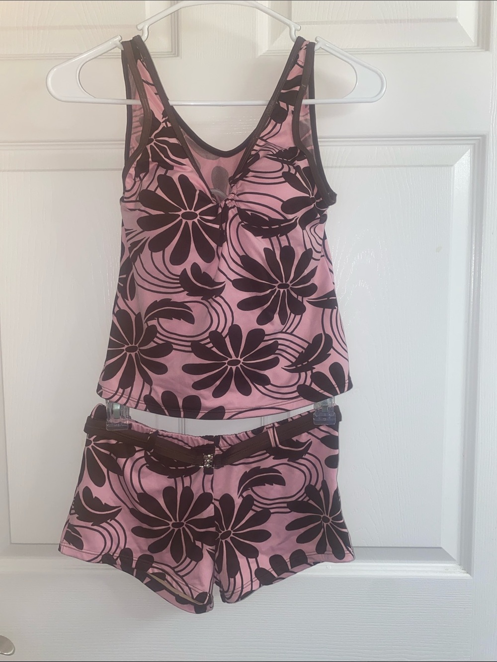 Christina Pink Floral Swim Set